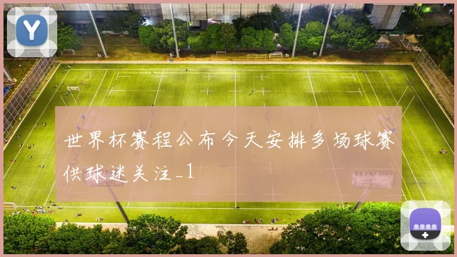 世界杯赛程公布今天安排多场球赛供球迷关注_1